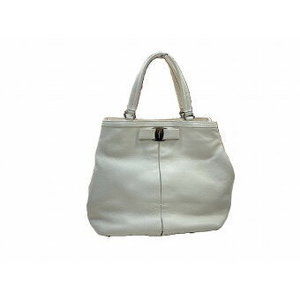 Salvatore Ferragamo Shoulder Bag White beige